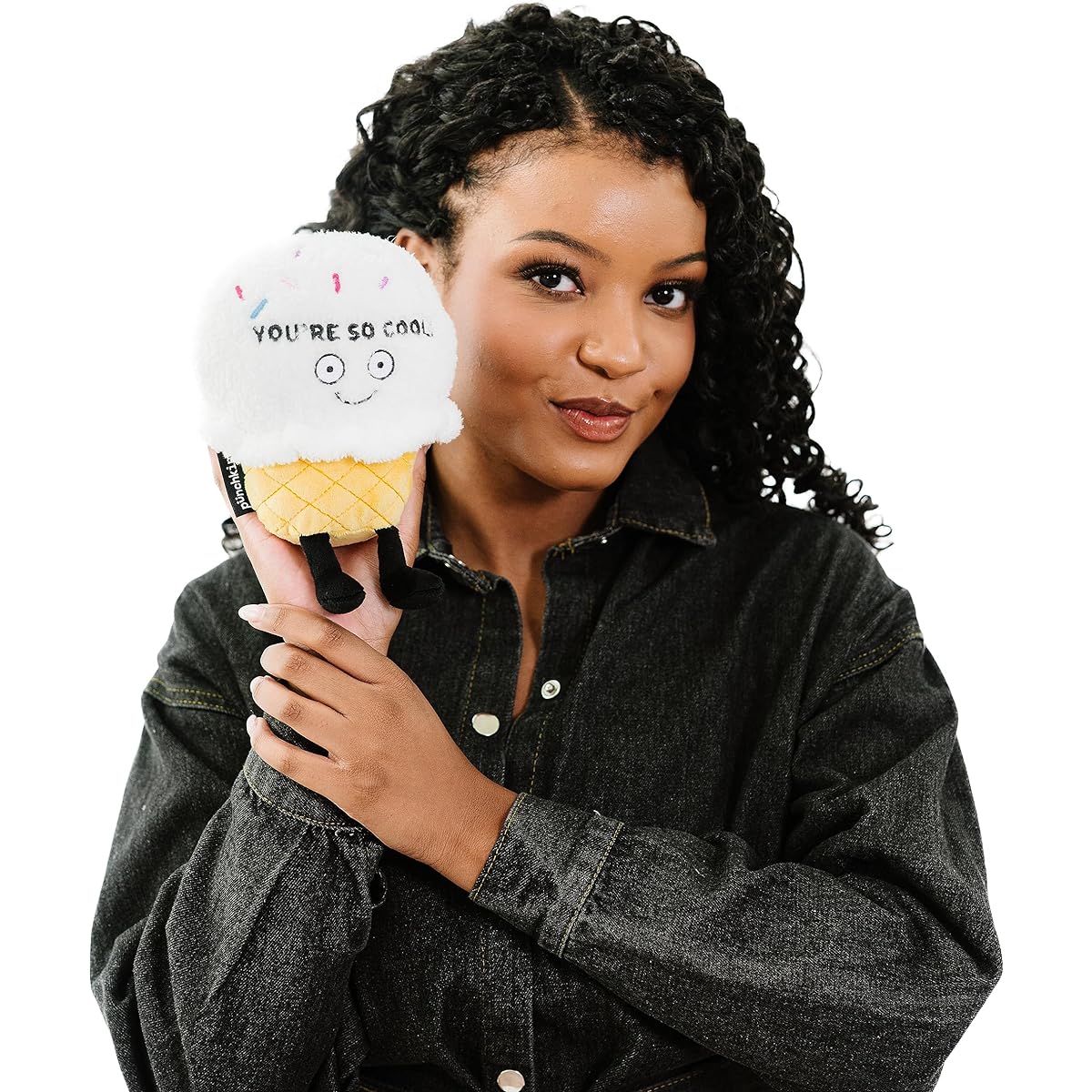 Punchkins- Plush Ice Cream Cone - You're So Cool! - Fun Food Gifts for Friends