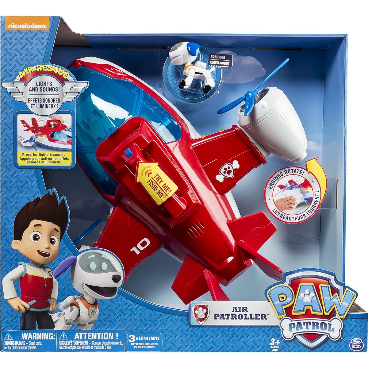 [Paw Patrol]Paw Patrol , Lights and Sounds Air Patroller Plane 6026622 [Parallel input product]