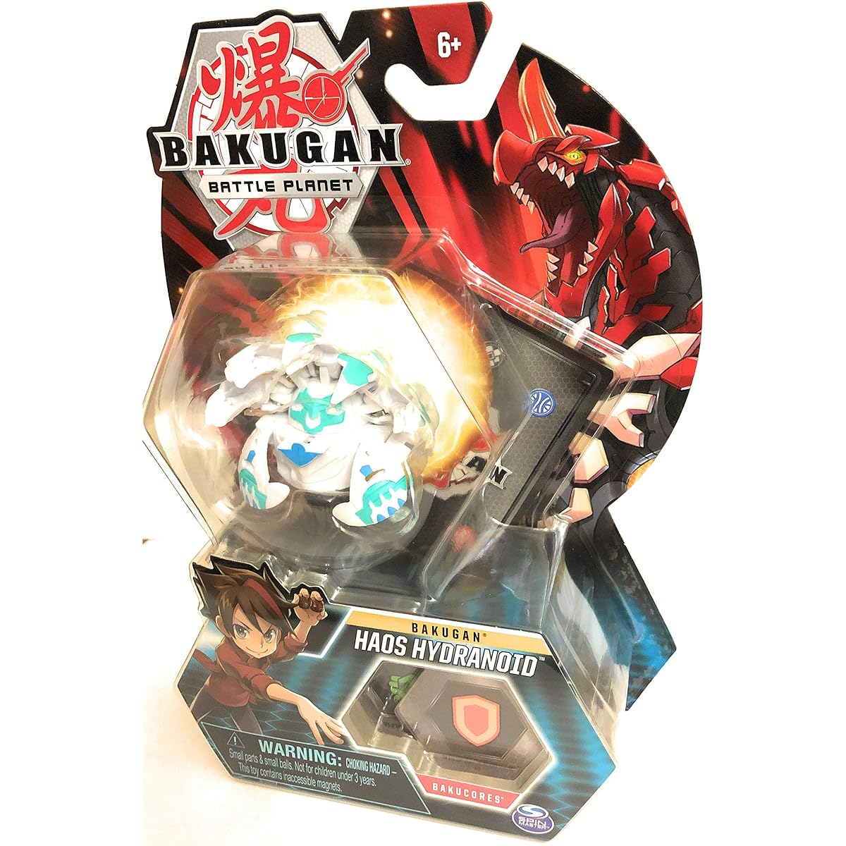 Bakugan Haos Hydranoid 2" Tall Collectible Transforming Creature Ages 6 and Up