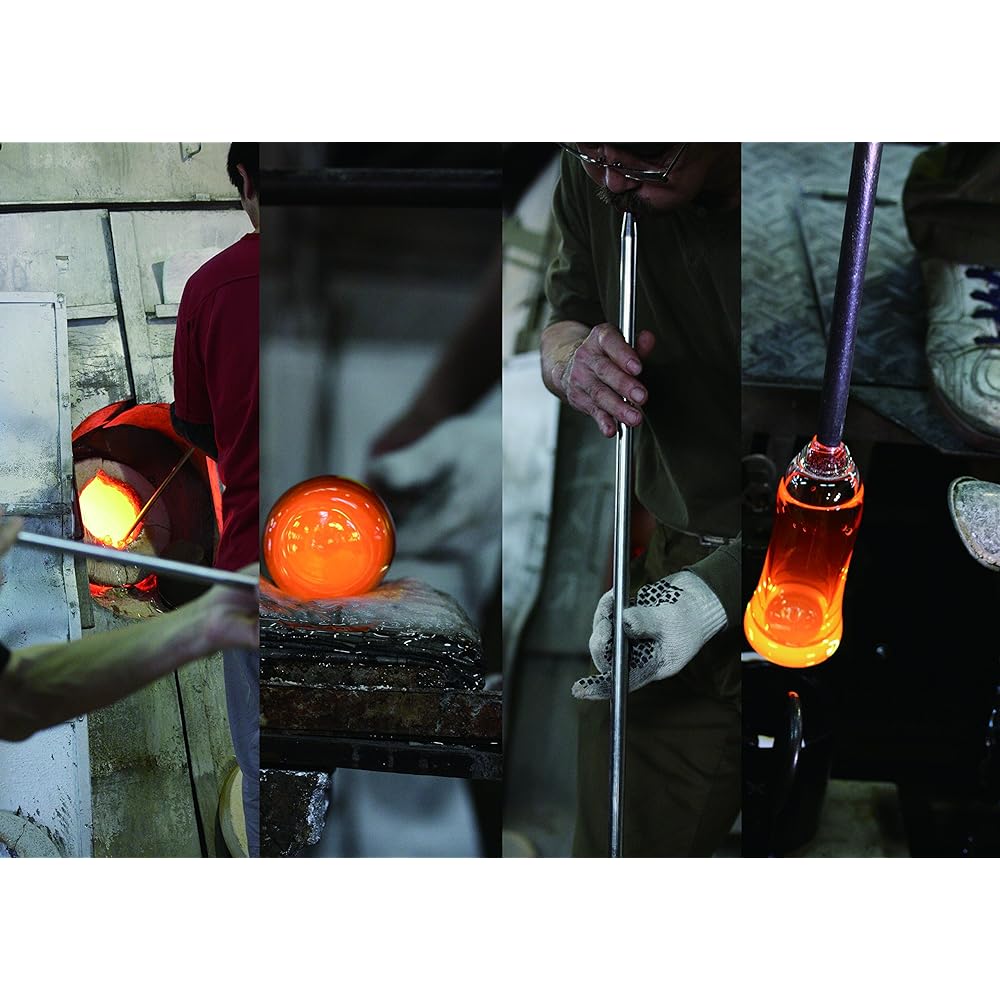 Hirota Glass Soba choko set Taisho Roman Glass 5-piece set TR-5003