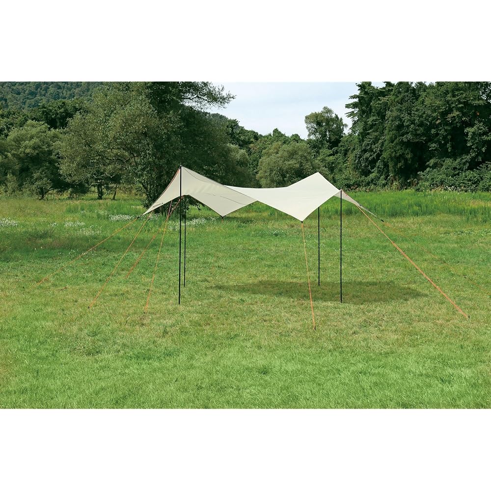 CAPTAIN STAG Tarp Hexagon [Size 400 x 420 x H220 cm] UV/PU processing Carry bag included CS Classics UA-1069