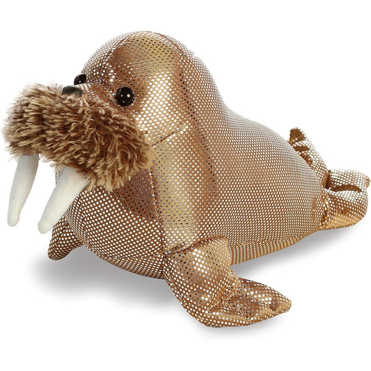 Aurora World Destination Nation Plush Toy Animal, Titanium Walrus, 10.5"