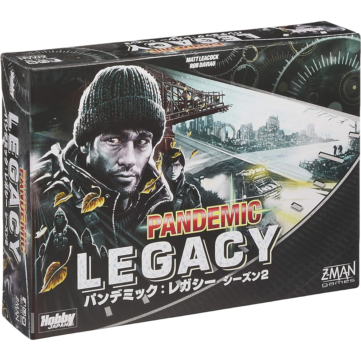 Hobby Japan Pandemic: Legacy Season 2 (Black Box) (Pandemic: Legacy) Japanese version (for 2-4 players, 60 minutes x 12 sessions, for ages 14 and over) Board game