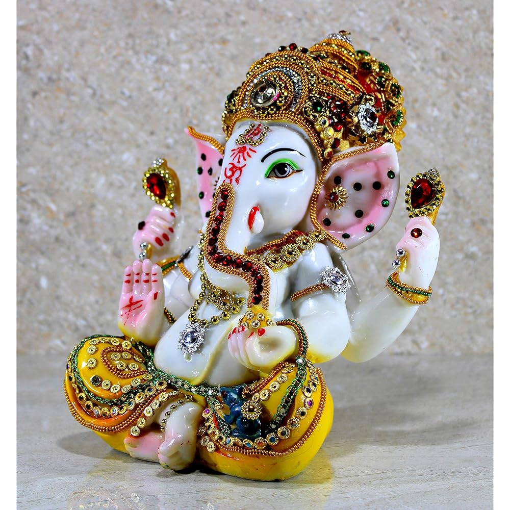 eSplanade Ganesha Ganpati Murti Idol Statue Sculpture (9")