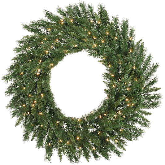 Vickerman A877361 60 in. Imperial Wreath Dura-Lit 200CL 600T