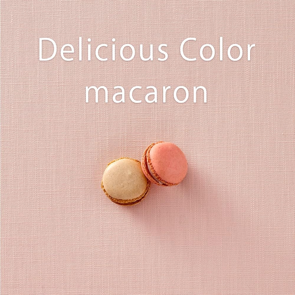 Blooming Nakanishi Water Repellent Table Cloth Plain Delicious Color Macaron (Pink) 130 x 230 cm 01