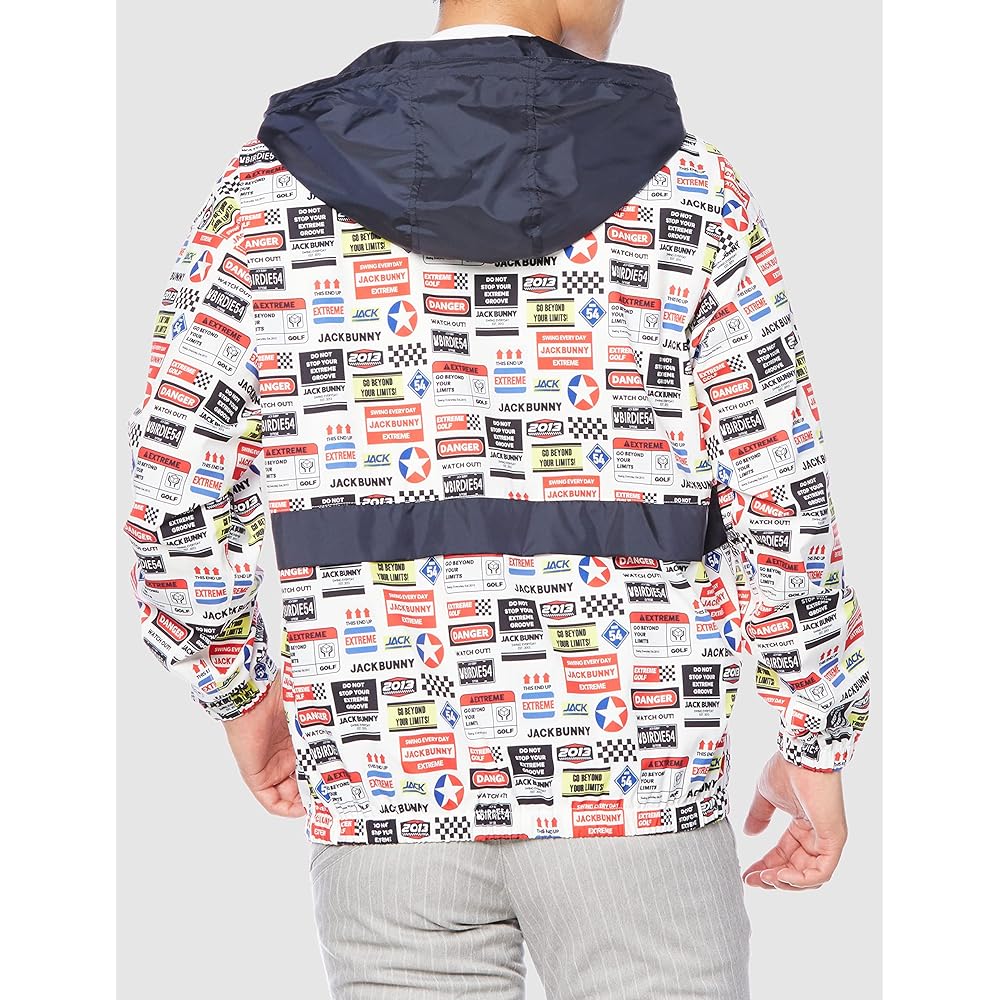 [Jack Bunny] Men's water-repellent full-zip blouson (4-way stretch/mesh lining) / Golf outerwear / 262-2120201