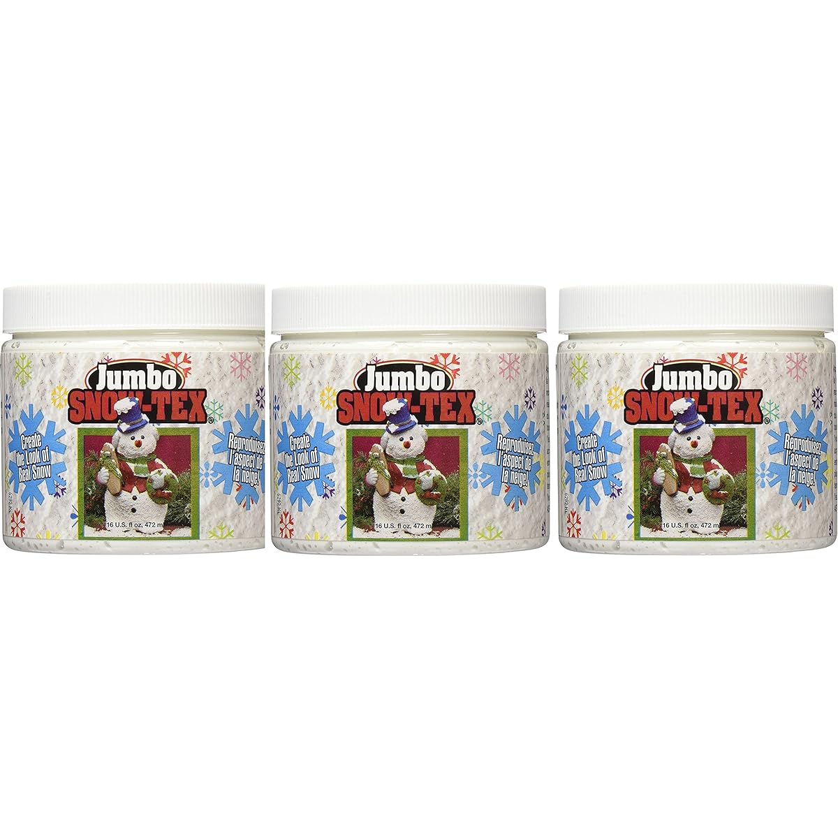 DecoArt DAS9-22 Snow-Tex 16oz (Parent) 3 Pack