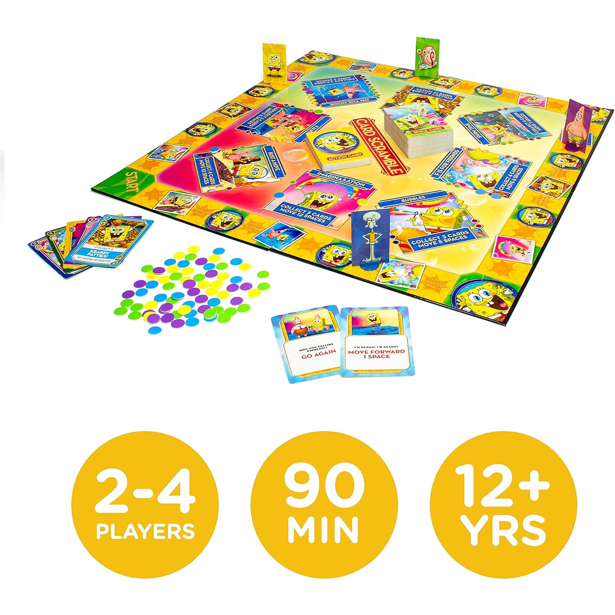 SpongeBob Sqaurepants- Card Scramble
