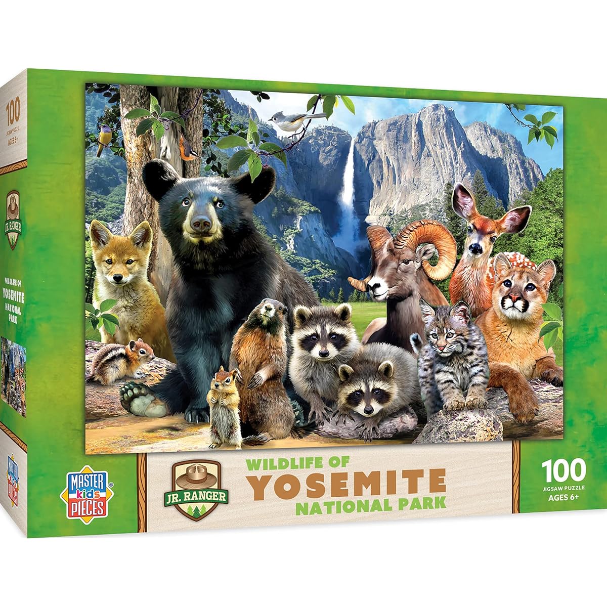 Masterpieces National Park Yosemite 100 Piece Jigsaw Puzzle