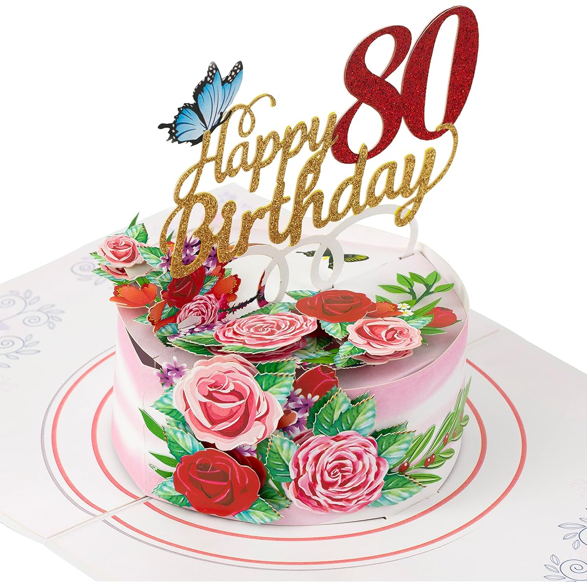 TRUANCE birthday cake 80 years old