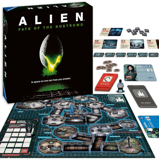 Ravensburger Alien: Fate of The Nostromo Board Game Ages 10+ A suspenseful cooperative strategy game