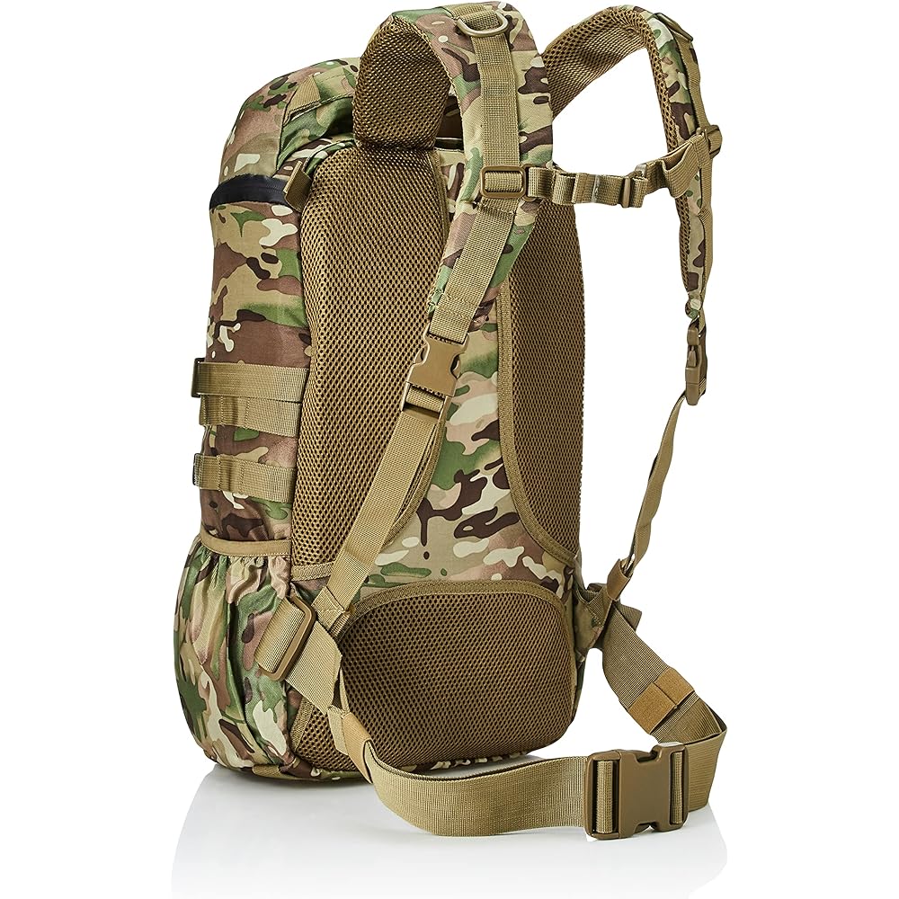 [F-style] Rucksack with PVC patch, waterproof fabric, center zipper type assault 3-day rucksack F-SD010439