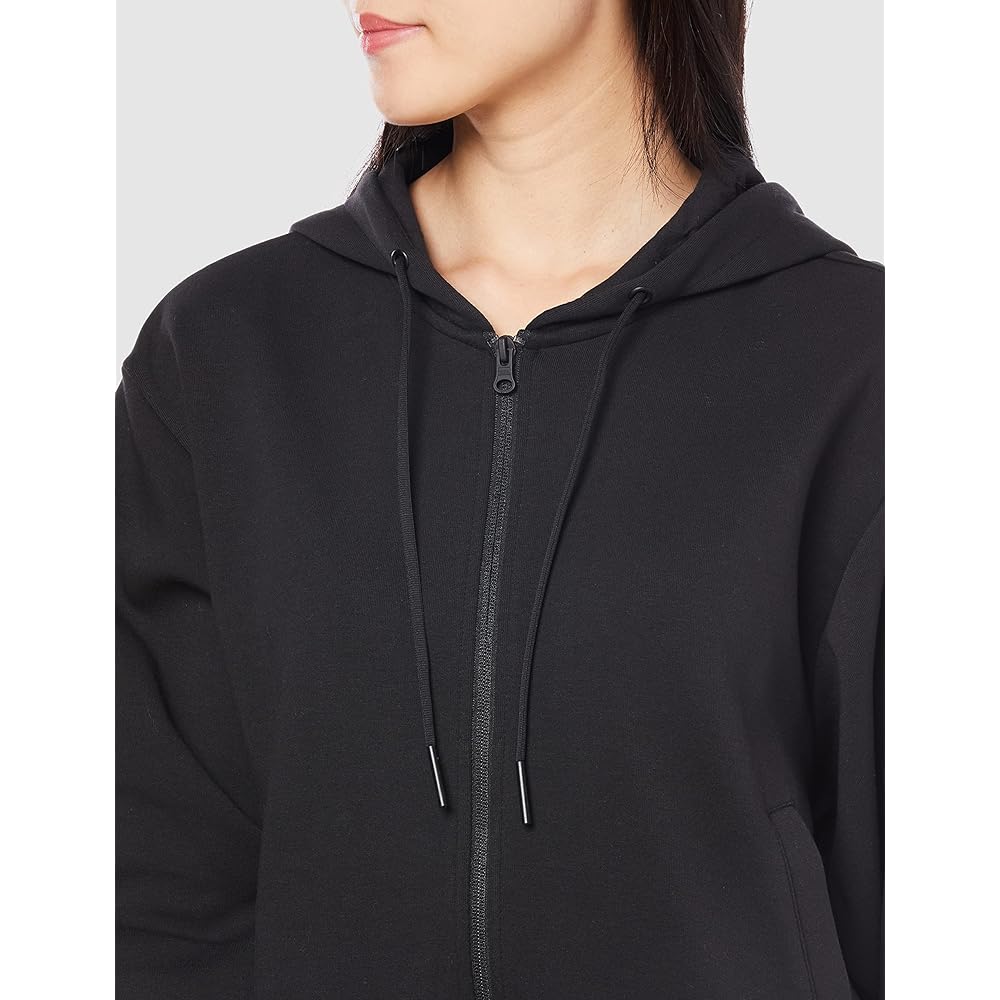 [Adidas] Sweatshirt Hoodie Future Icon 3 Stripes Full Zip Hoodie EAW41 Women's