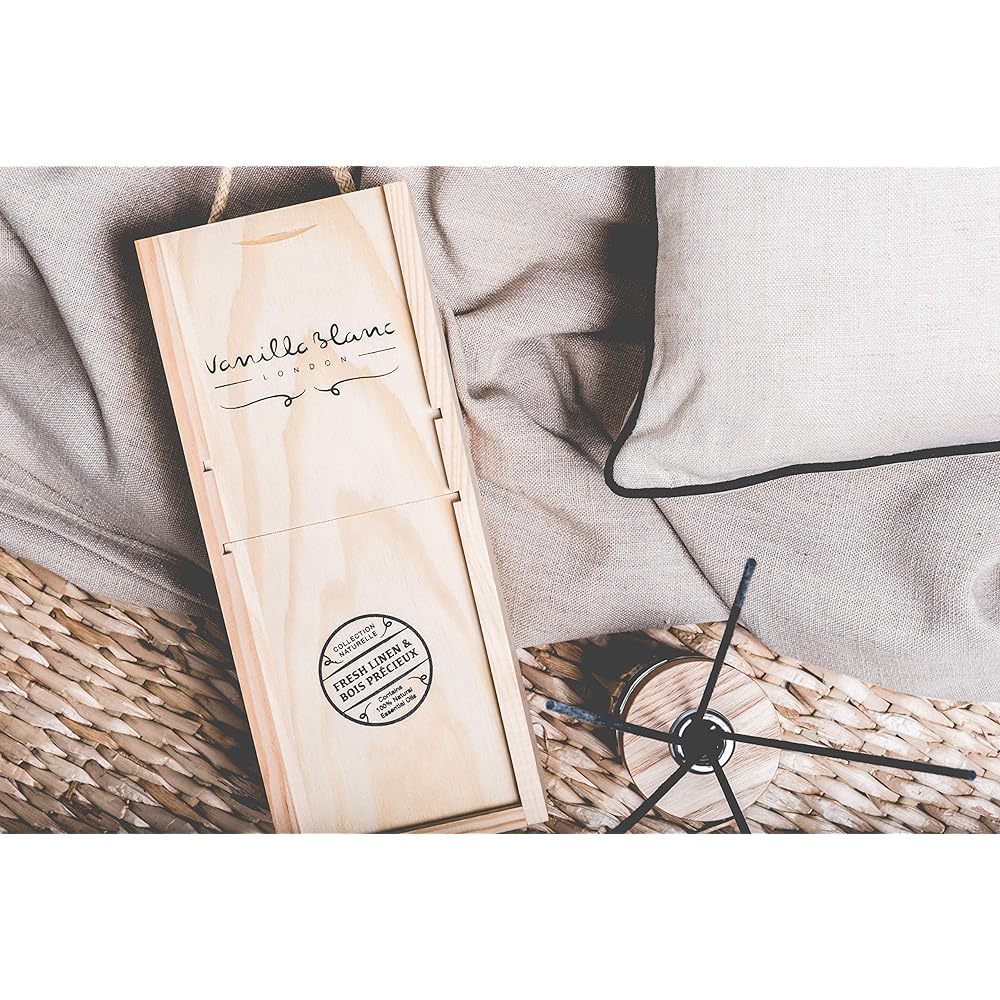 Vanilla Blanc Diffuser 100ml Fresh Linen & Bois Precieux