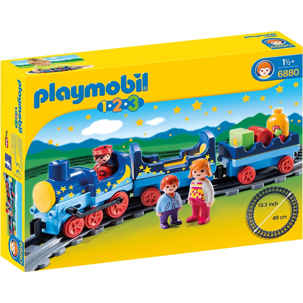 Playmobil 1.2.3 Train with tracks