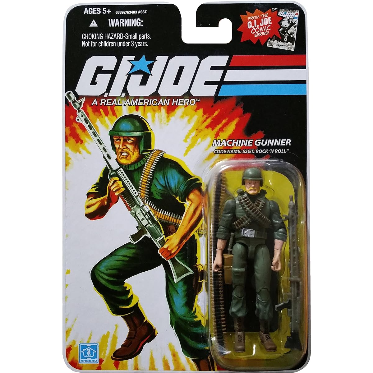 GI Joe 25th #06 Sergeant Rock'n'Roll [Comic] [Toys & Hobbies]