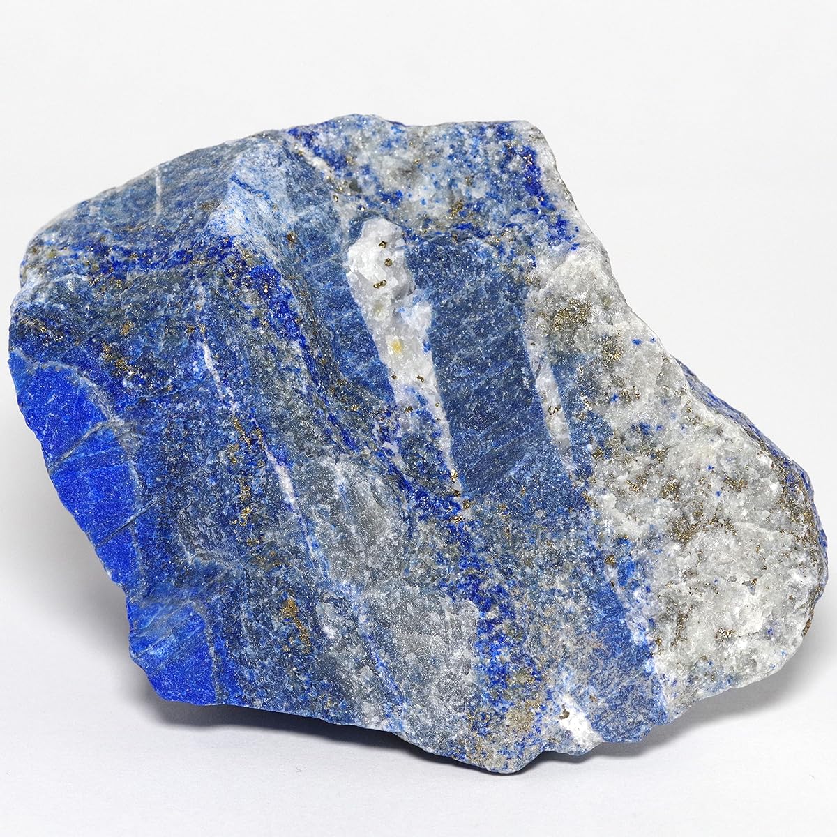 [N2 stone Natural] Natural mineral lapis lazuli (lapis lazuli) - Afghanistan/specimen | 61 | "One of a kind" approx. 199g, 84x61x43mm