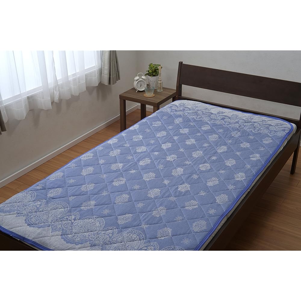 nishikawa [Nishikawa] Bed Pad / Bed Pad, Single Bed Pad, Cool Touch, Washable, Can Be Used on Both Sides, Cool, Smooth, 5CA6077 S