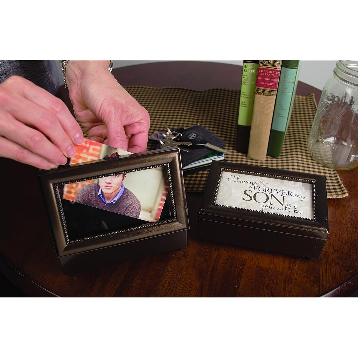 Carson Home Accents Music Box, Forever Son