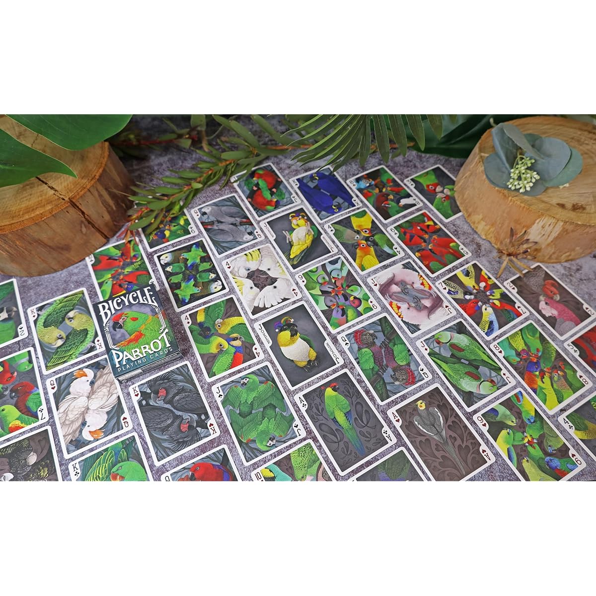 Parrot Bicycle Playing Cards