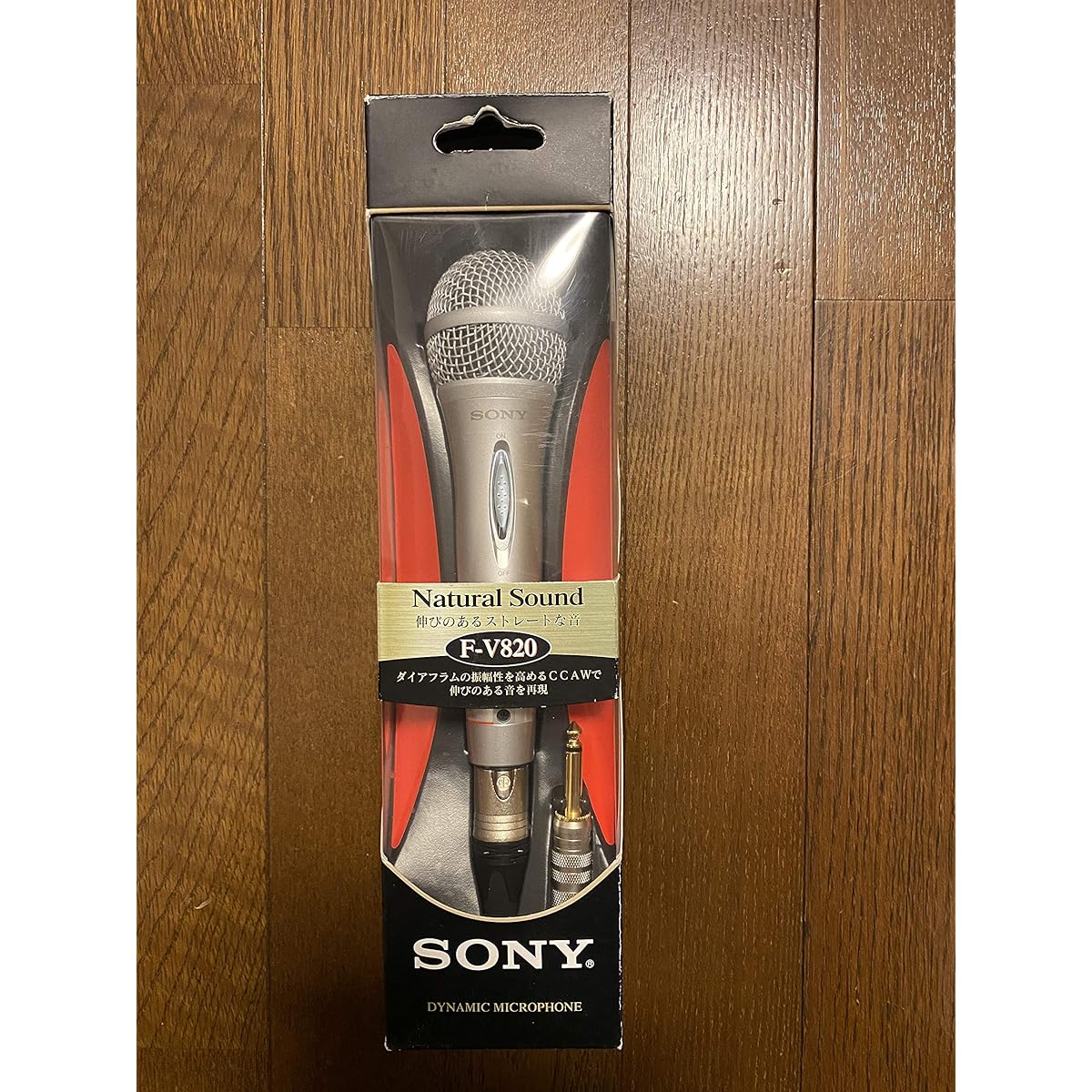 SONY dynamic microphone monaural/vocal 5m cable included F-V820