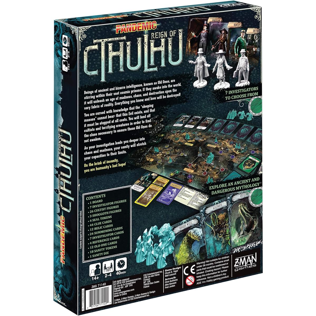 (Z-man Games) Z-man Games Pandemic: Call of Cthulhu