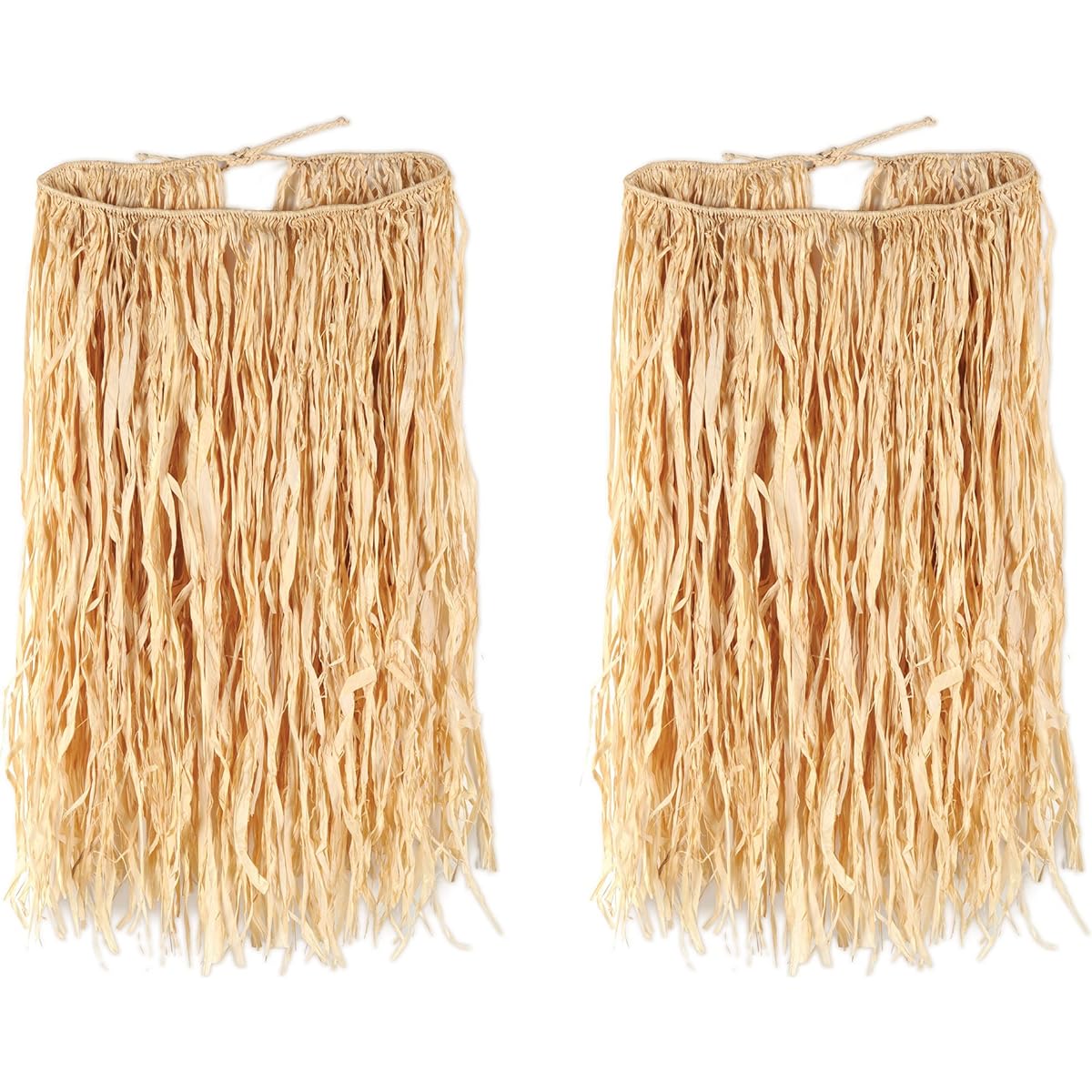 Beistle Raffia Hula Skirt in Natural