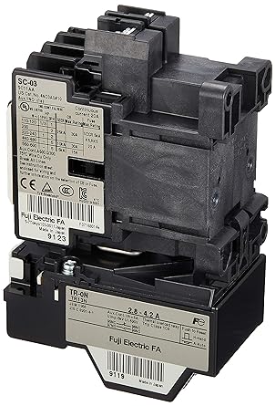 Fuji Electric standard electromagnetic switch without case cover SW-03-200V-0.75KW-AC200V-1A