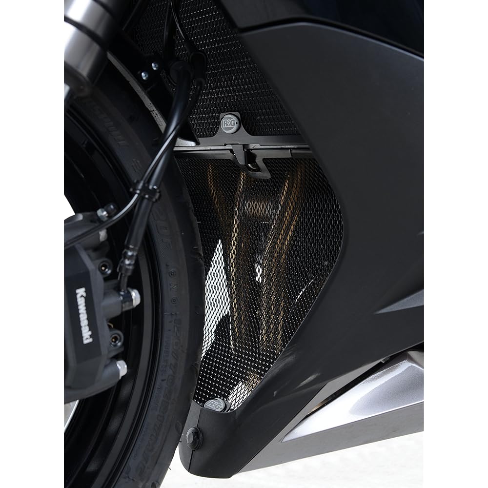 R&G Downpipe Grill Guard Black Ninja1000(Z1000SX)(11-17) RG-DG0021BK