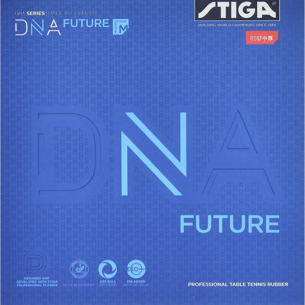 STIGA Table Tennis Rubber Tension Back Soft DNA Future M