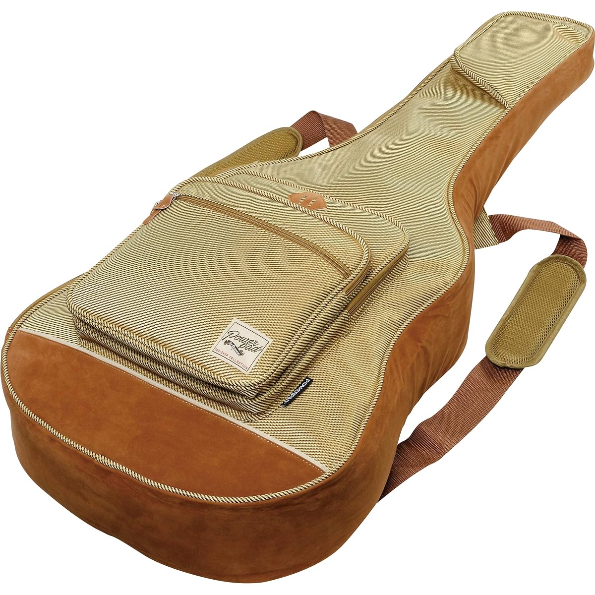 Ibanez Acoustic guitar bag with the concept of "individuality and playfulness" Equipped with protective cushion (Tweed-like material) IAB541TW