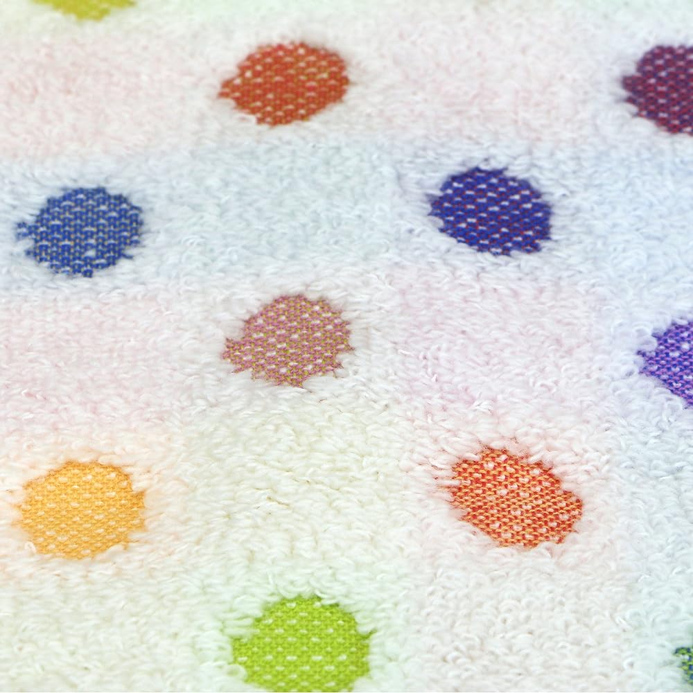 Imabari Towel Bath Towel Pop Color (White)