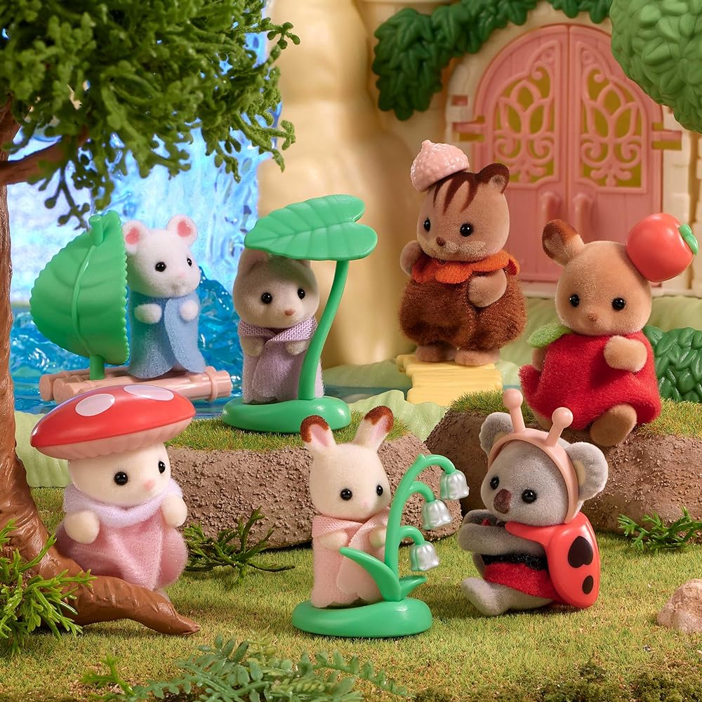 Sylvanian Families Doll [Baby Collection -Baby Forest Play Series- BOX] BB-08 ST Mark Certification 4 Years Old and Up Toy Doll House Sylvanian Families EPOCH