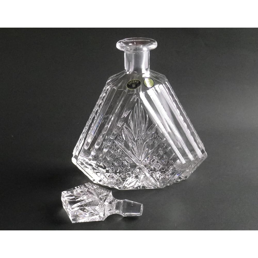 Bohemian Glass Crystal Decanter Alexandra 171