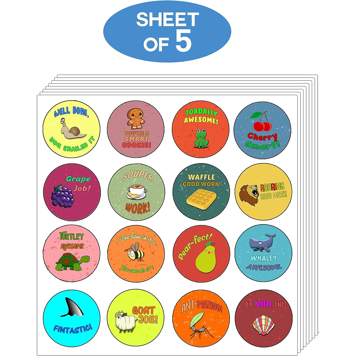 Positive Rewards for Good Manners Motivation Stickers (5 sheets) 5-sheets