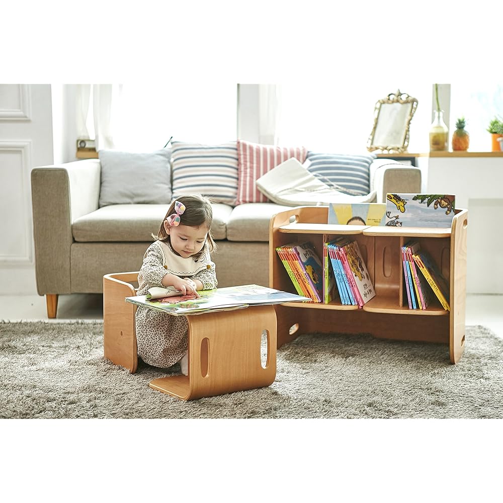 HOPPL CoroCoro Chair & Desk CoroCoro Chair Natural Beech Material CL-CHAIR-NA