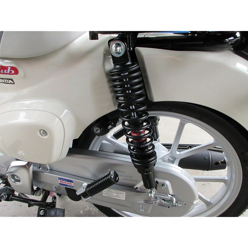 Tokyodo New Super Cub 110 (JA44/59) Hybrid Rear Shock for Super Cub 50 (AA09) Full Black FBHB [Parallel Import]