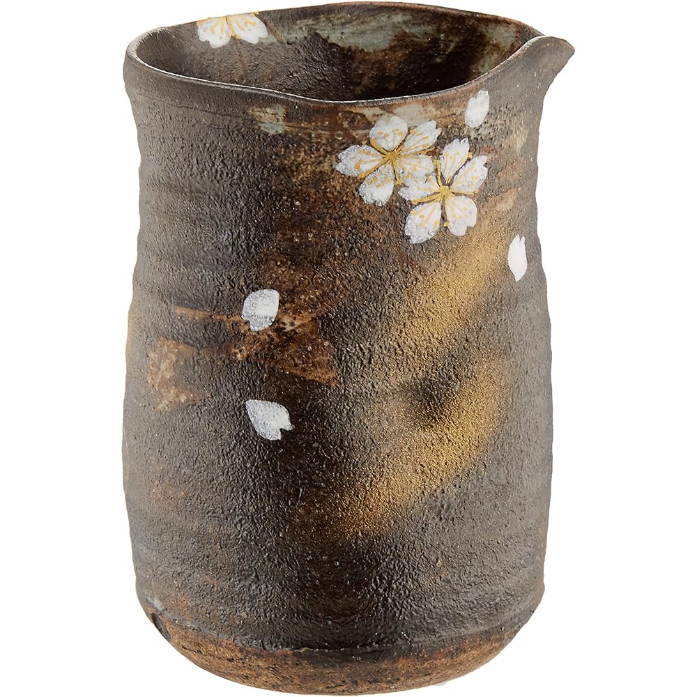 Kyoto ware, Kiyomizu ware, sake cup, Yawata kiln, Hanakagari RHT078