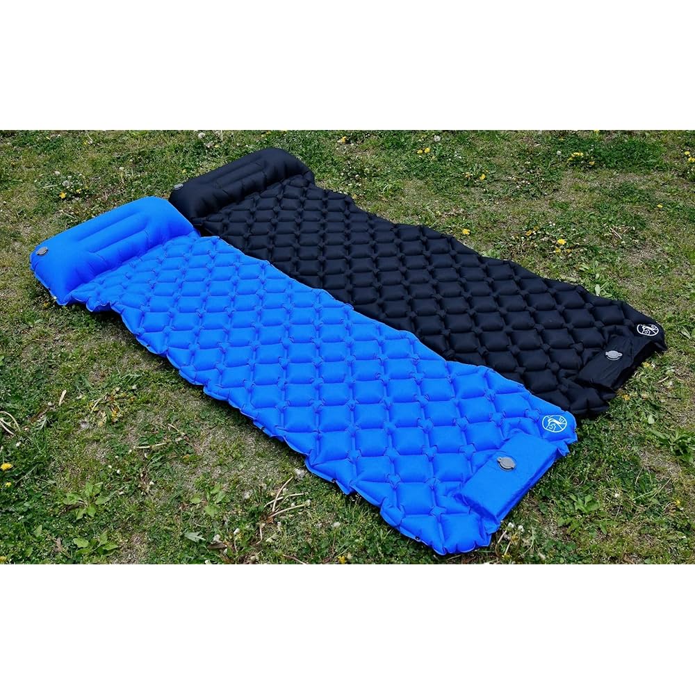 A.S.F. OUTDOOR Foot-operated air mat (Green)