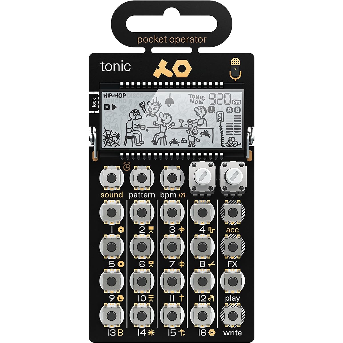 Teenage Engineering Pocket Operator Drum Machine PO-32 tonic [Regular Imported Product]