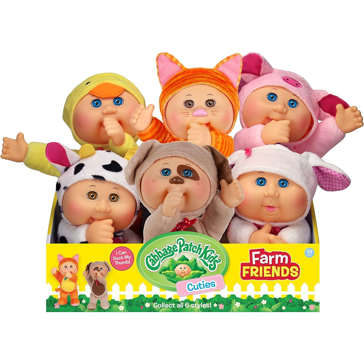 Cabbage Patch Kids Farm Friends Cuties 9-inch Series Petunia the Pig