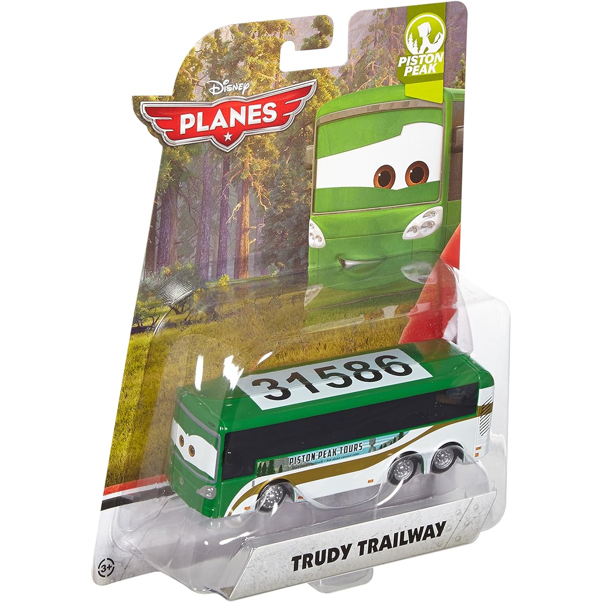 Mattel Disney Planes: Fire and Rescue Trudy Trailways Mattel Disney Planes 2 Diecast Trudy Trailways (Parallel Import)