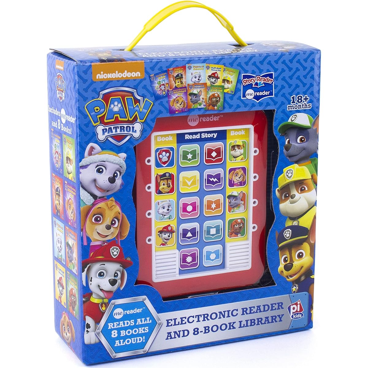 Paw Patrol Sound Book Library Educational Toy English Picture Book Boys Girls Kids Toys [Parallel Import]