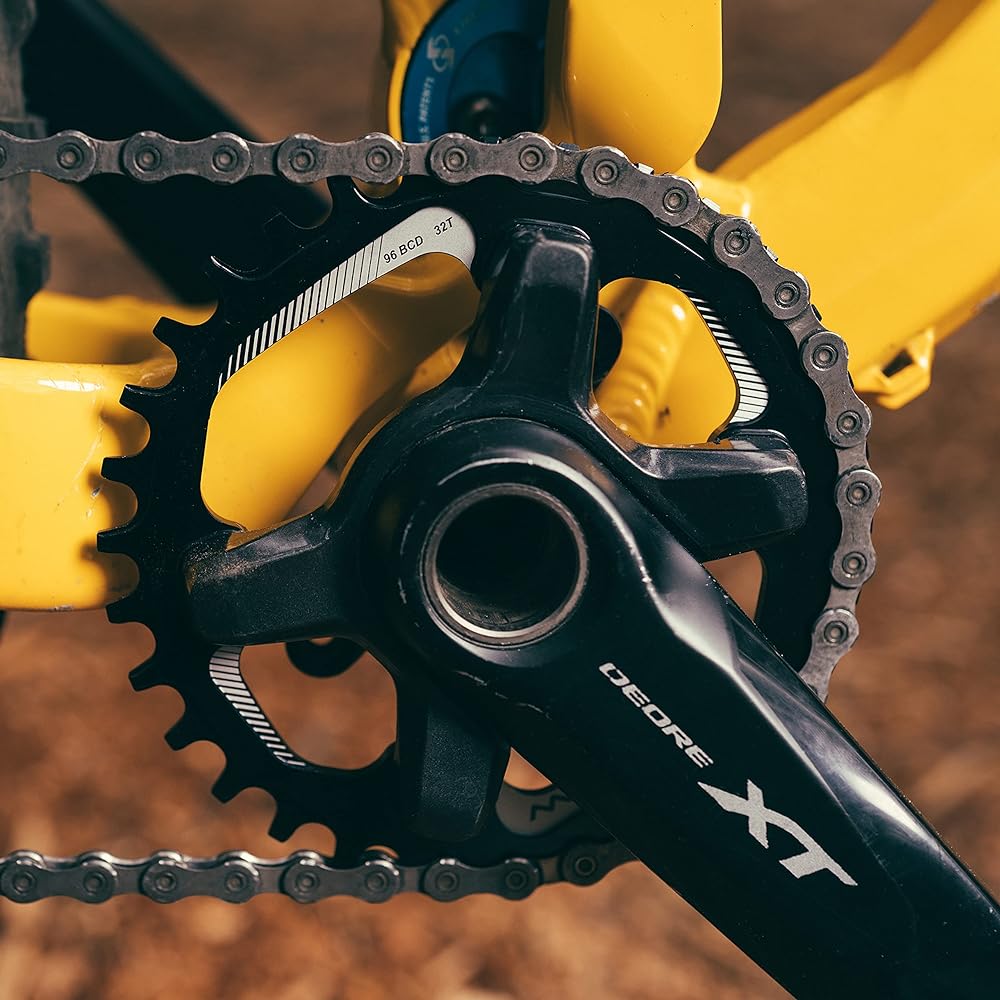 Funn Solo Narrow Wide Chainring, for Unequal Pitch 4 Arms PCD (BCD) 96mm, for Front Single