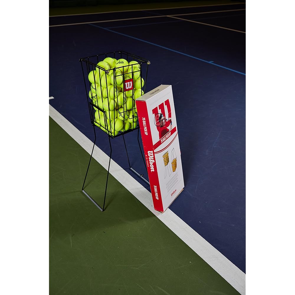 Wilson 75 Tennis Ball Pickup Hopper 75 Balls [Parallel Import]