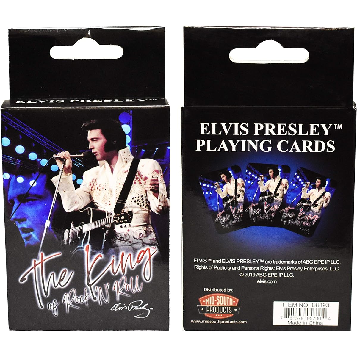 Midsouth Products Elvis Playing Cards