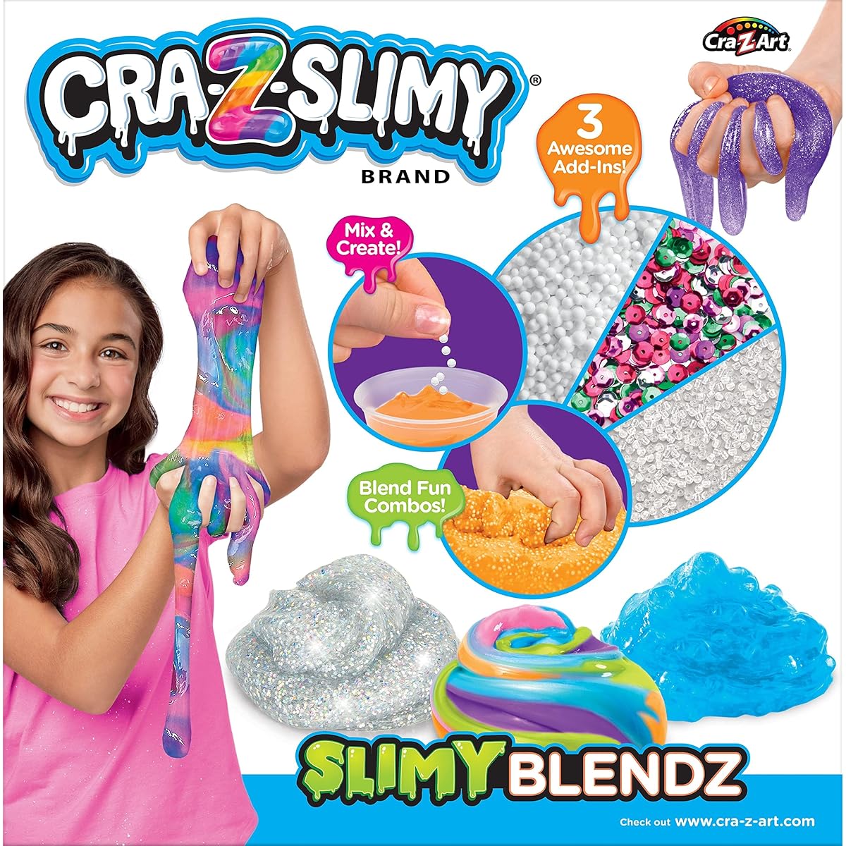 Cra-Z-Slimy Slimy Blendz Pre-made Slime Set