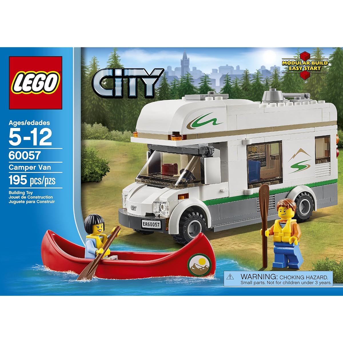 Imported LEGO City Great Vehicles 60057 Camper Van [Parallel Import]