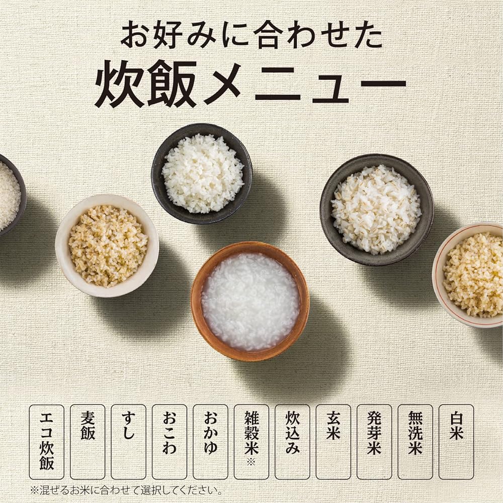 Mitsubishi Electric Rice Cooker, 3.5 Cups, IH Type, Made in Japan, Living Alone, Binchotan Charcoal Cooker, Hojun Cooker, Pure White NJ-SEA06-W